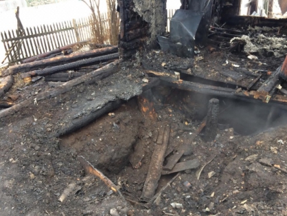 В Макушинском районе по факту гибели местной жительницы в результате пожара организовано проведение доследственной проверки